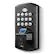 Front. DESLOC - A100 Smart Door Lock, Smart Keypad Deadbolt with Fingerprint for Front Door - Black.