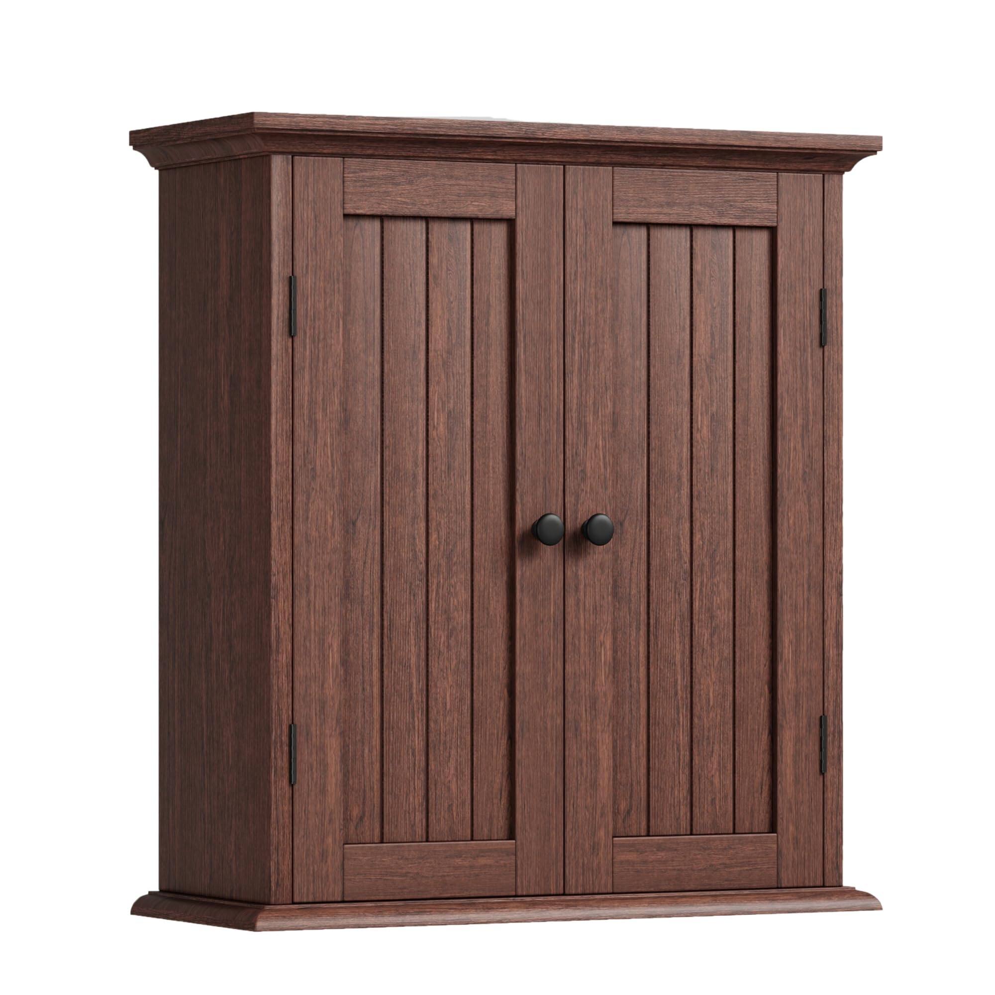 Walnut-8.8"D x 21.1"W x 24"H