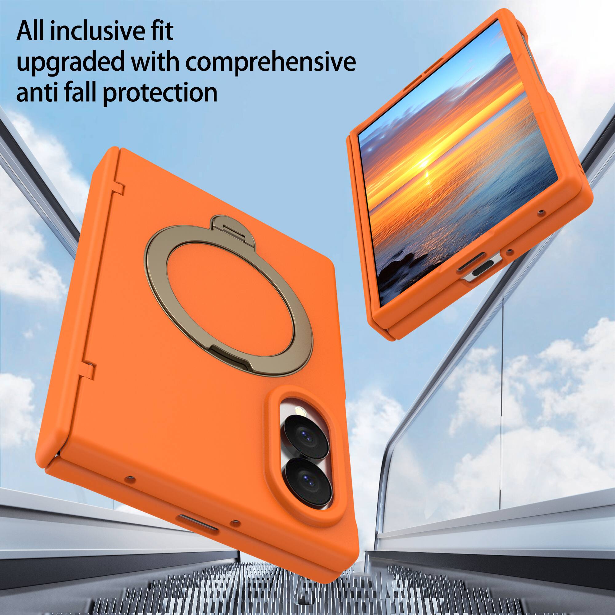 All inclusive fit upgraded with comprehensive anti fall protection
