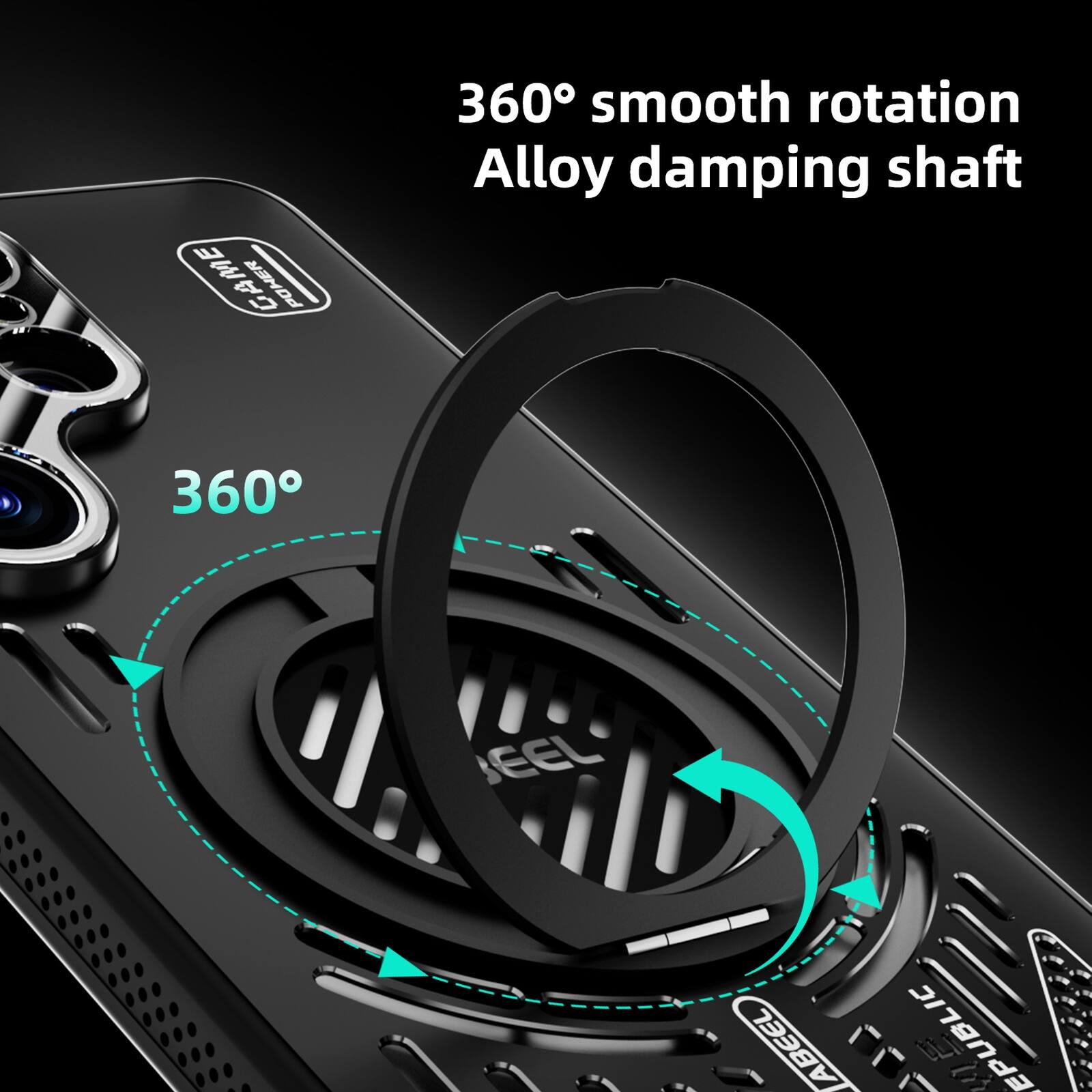 WE POWER 360° smooth rotation Alloy damping shaft