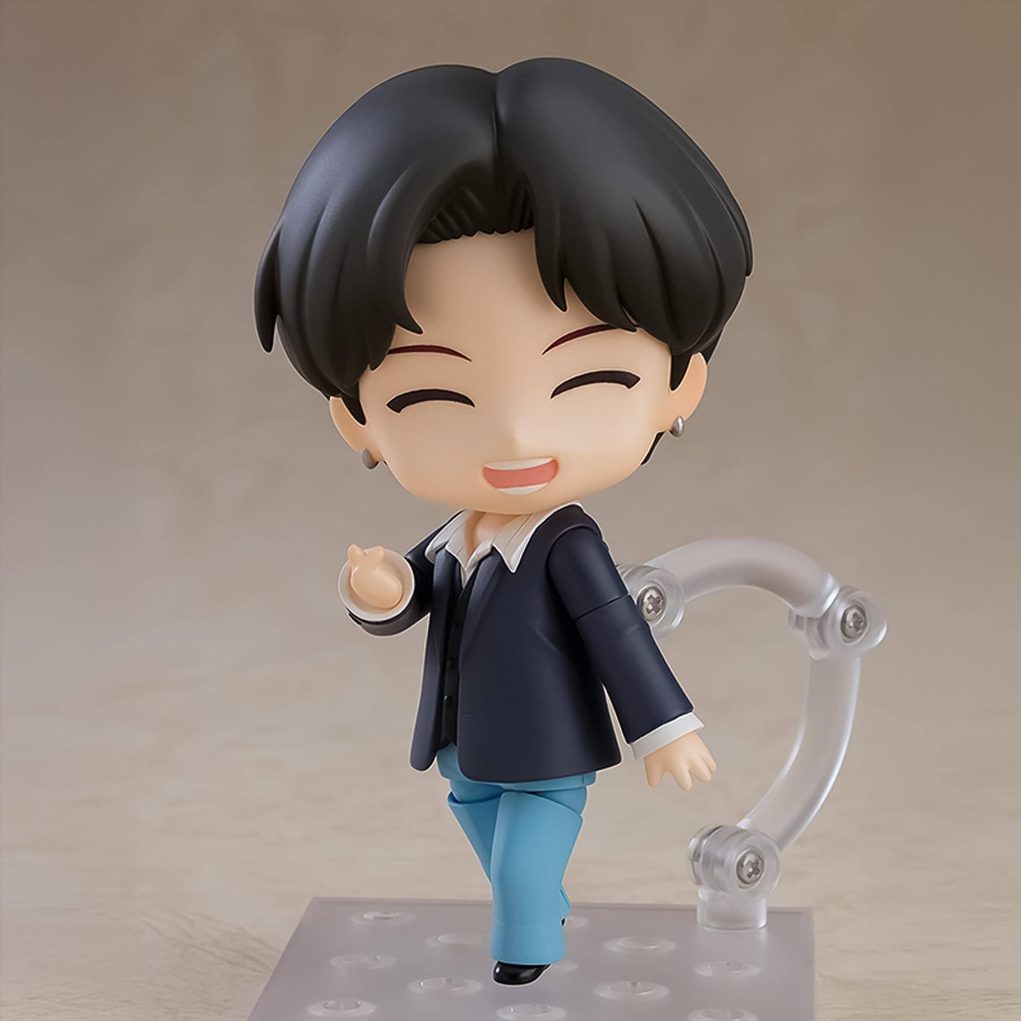 Alt View 10. Good Smile Company - TinyTAN Nendoroid Figure | SUGA - Multi-Colored.