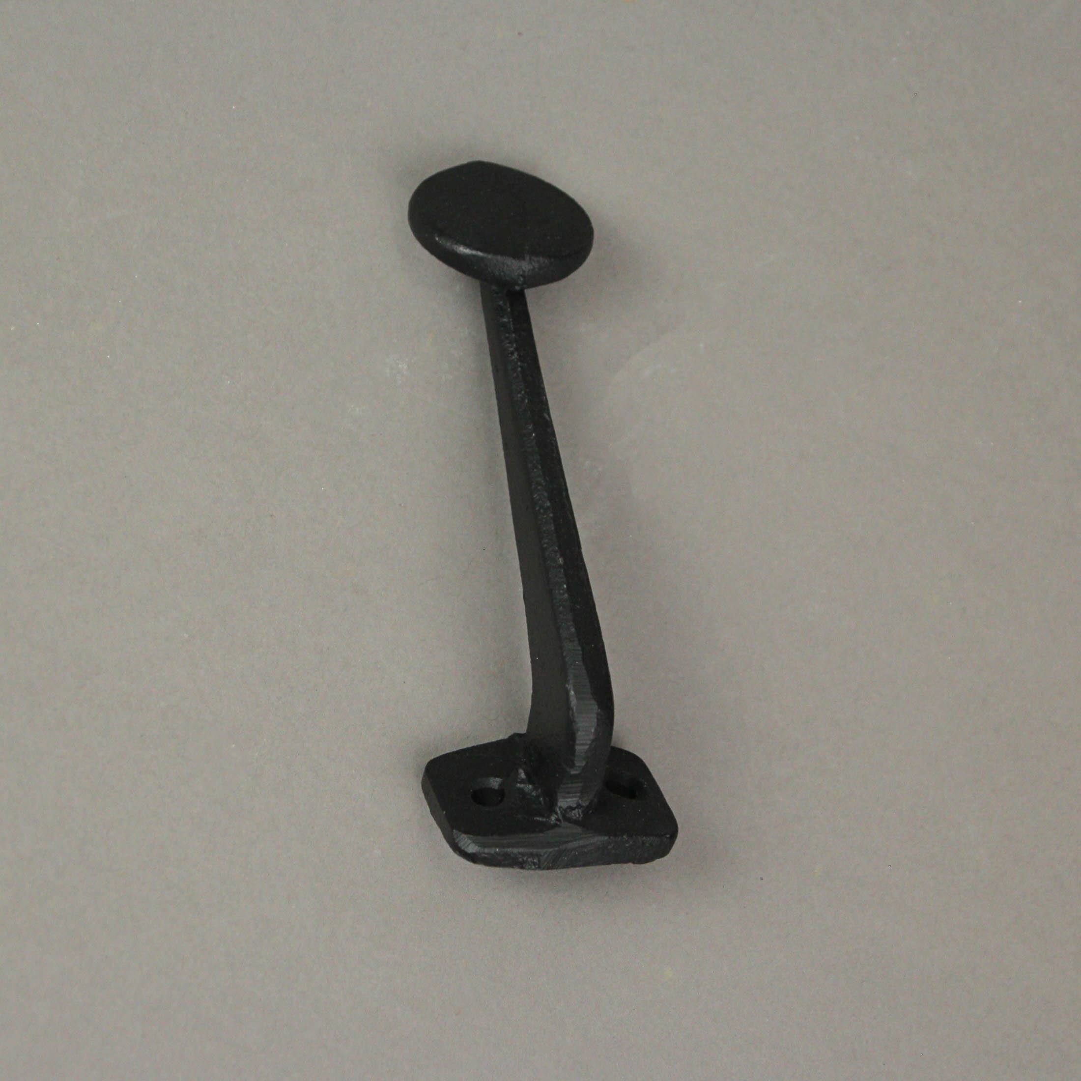 Alt View 3. Things2Die4 - Set of 6 Cast Iron Typewriter Key Button Coat Hooks Wall Mounted Towel Hanging Rack - Black.