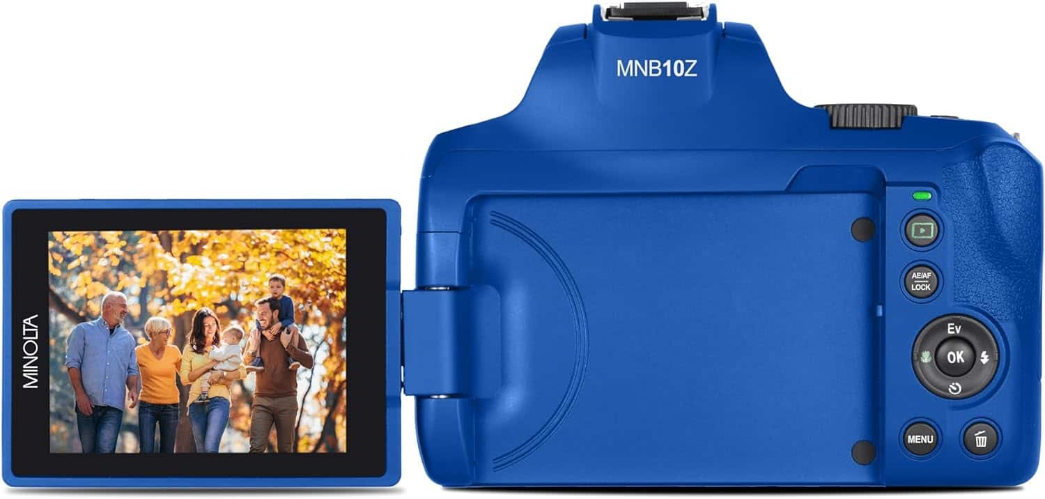 Bundle Minolta 64 Mega Pixels Auto Focus Digital Camera 4K Ultra