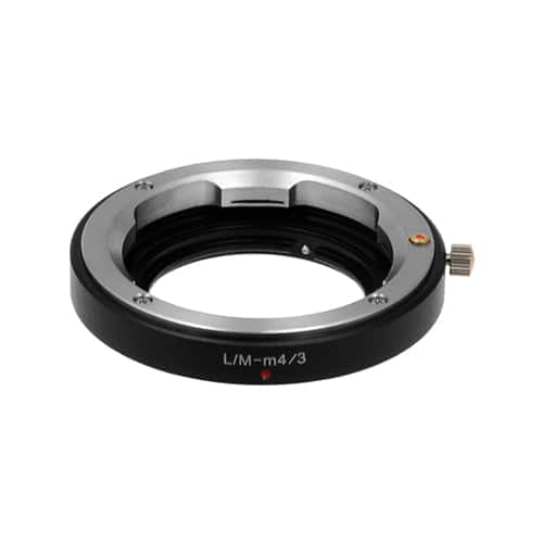 Fotodiox - Lens Adapter - Compatible with Leica M Mount Lenses to fit Micro Four Thirds (MFT) Mount Cameras
