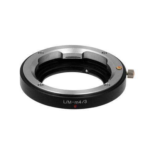 Front. Fotodiox - Lens Adapter - Compatible with Leica M Mount Lenses to fit Micro Four Thirds (MFT) Mount Cameras.