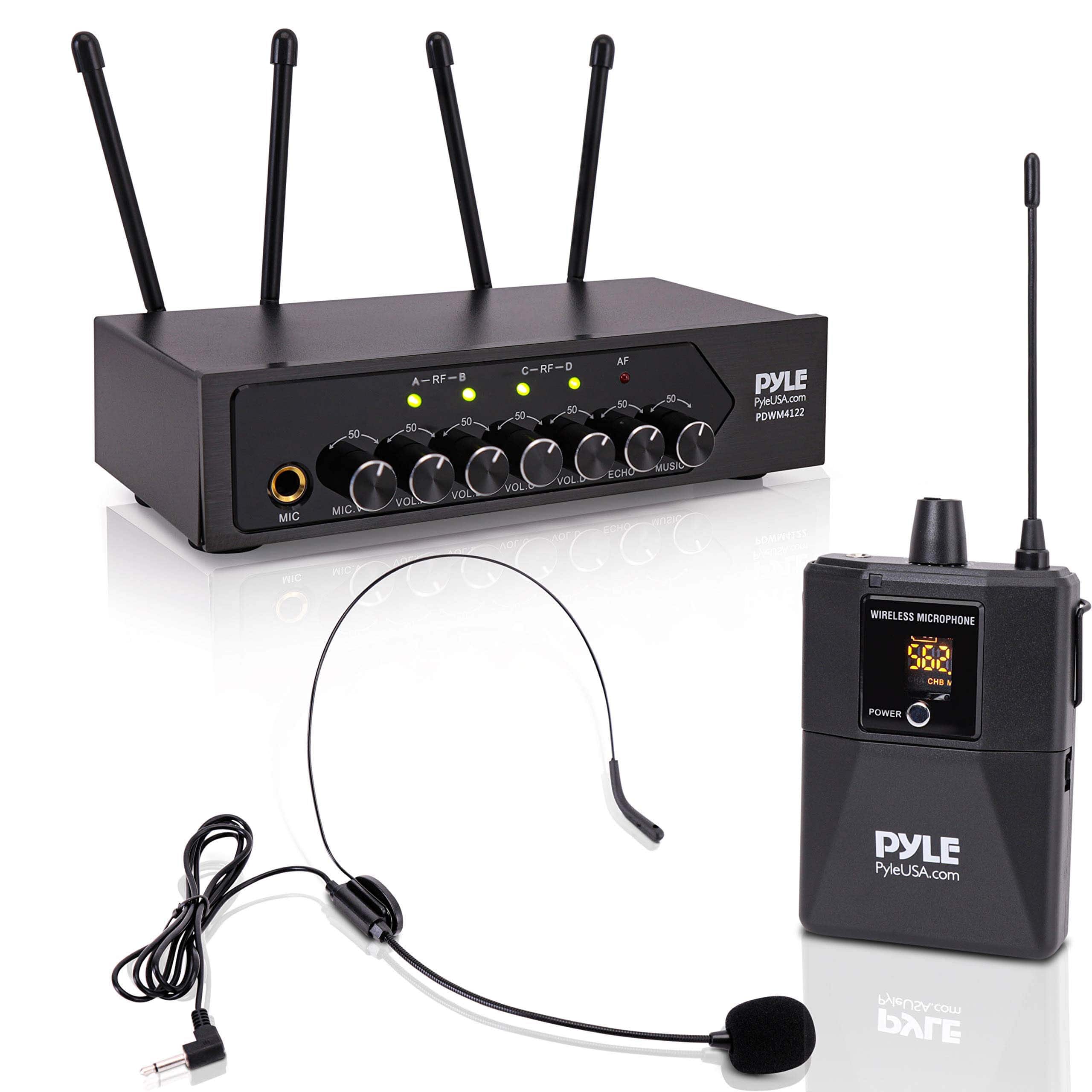 PYLE - Portable Uhf Wireless Microphone System -