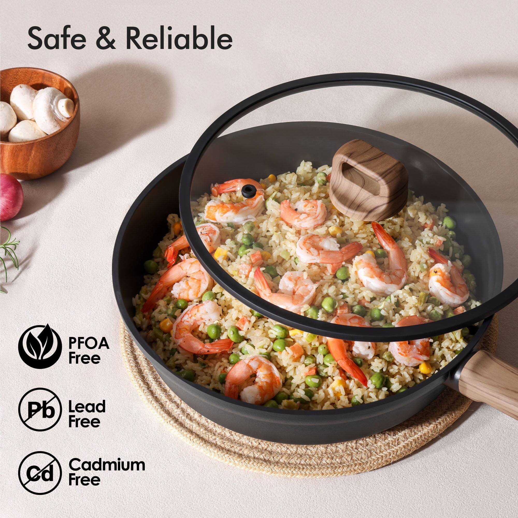 Safe & Reliable  
PFOA Free  
Pb Lead Free  
Cadmium Cd Free