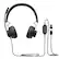 Front. Logitech - Zone Wired Noise Cancelling Headset with USB-C with USB-A adapter - Graphite.