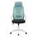 Front. CorLiving - Workspace Mesh Back Office Chair - Teal and Black.