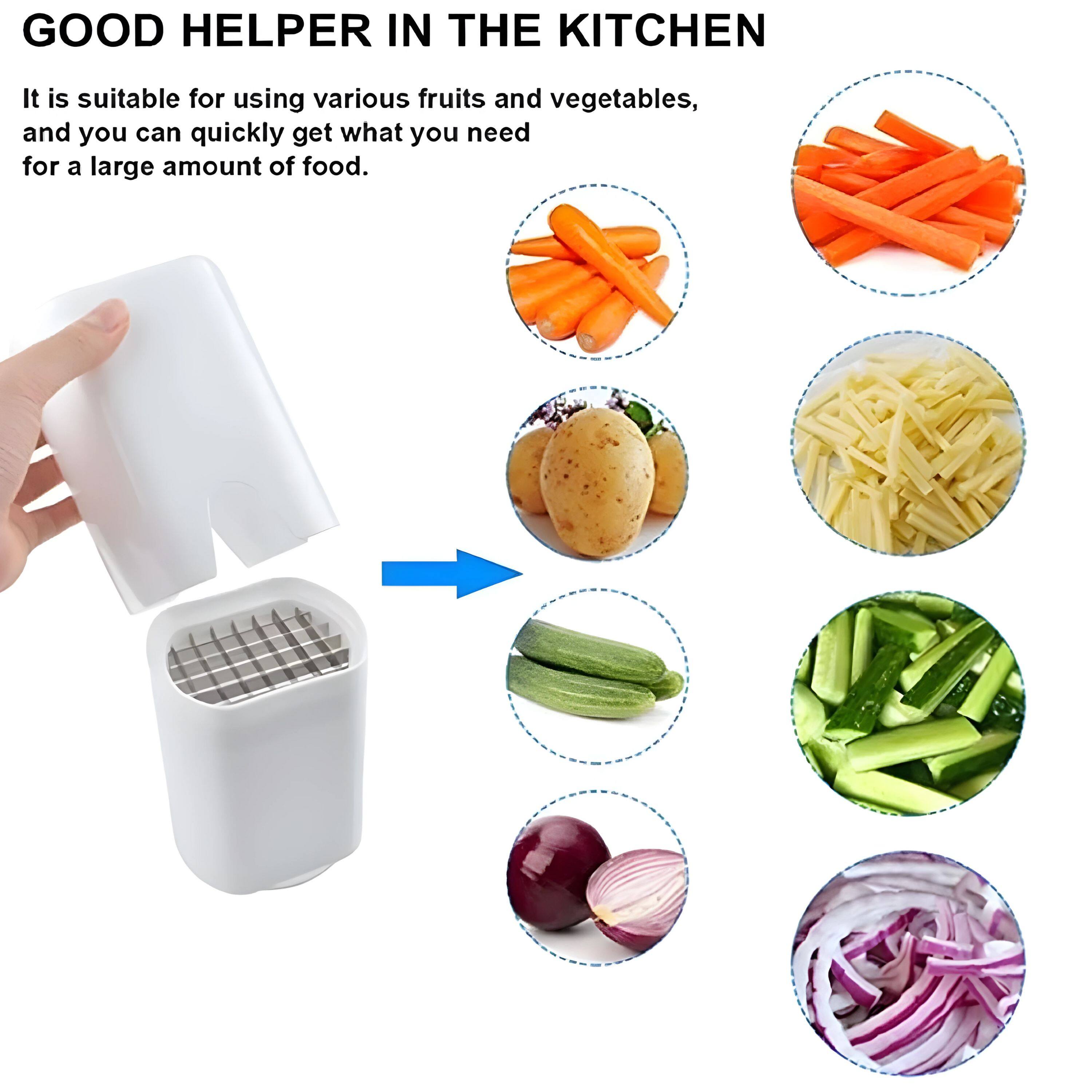 GOOD HELPER IN THE KITCHEN

It is suitable for using various fruits and vegetables, and you can quickly get what you need for a large amount of food.