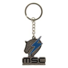 Gaya Entertainment - Metal Gear Rising Keychain "Maverick Security" - Silver