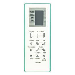 ZdalaMit - Replacement Remote A75C2568 fit for Panasonic Air Conditioner AC A/C A75C2969 A75C2368 A75C2366 - White