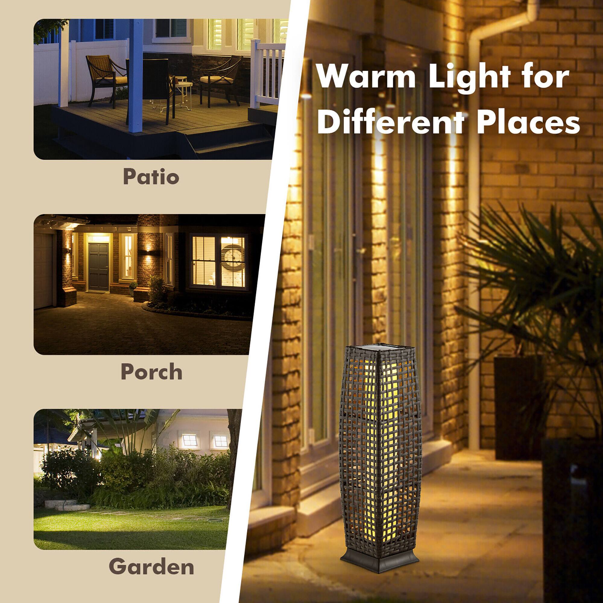 Warm Light for Different Places

- Patio
- Porch
- Garden