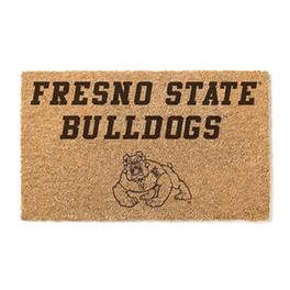 Jardine - Fresno State Bulldogs 18" x 30" Team Logo Doormat - Brown
