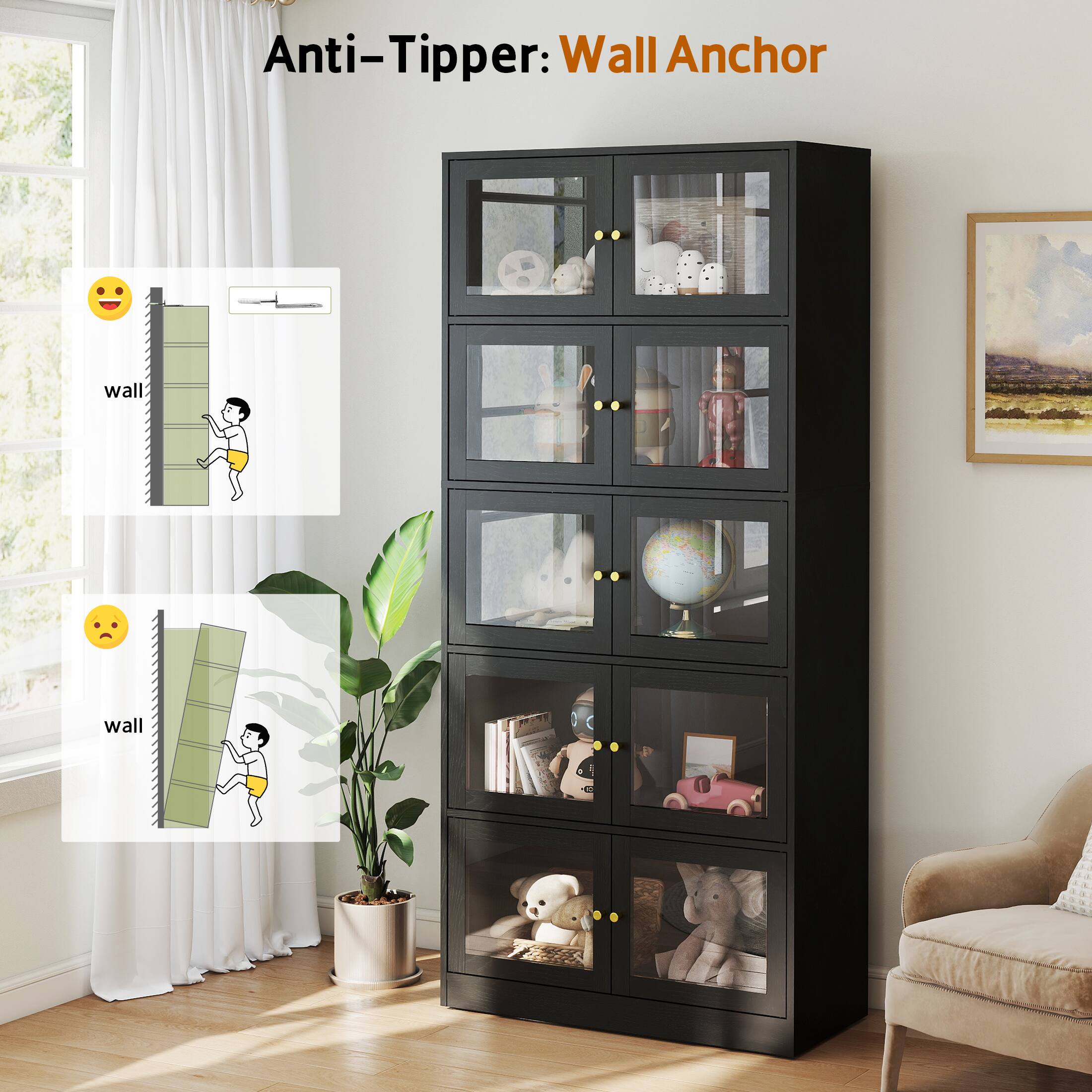 Anti-Tipper: Wall Anchor

wall

wall