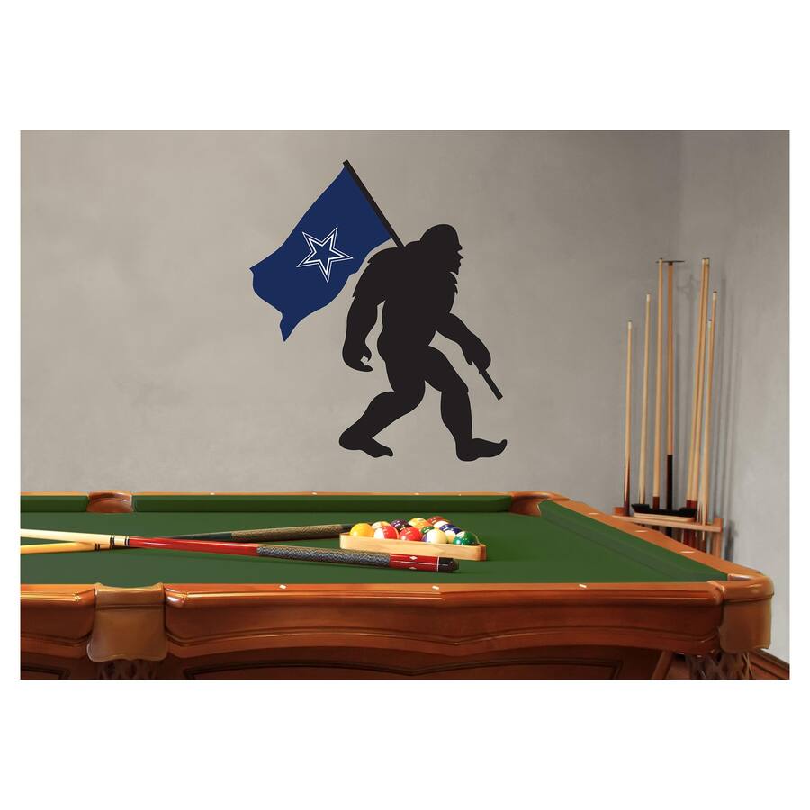 86 Decal Fan Creations Dallas Cowboys Bigfoot Decal Multicolor - Best Buy