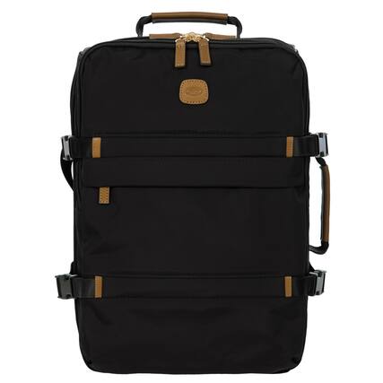 Front. Bric's - X-Travel Montagna Backpack - Black.