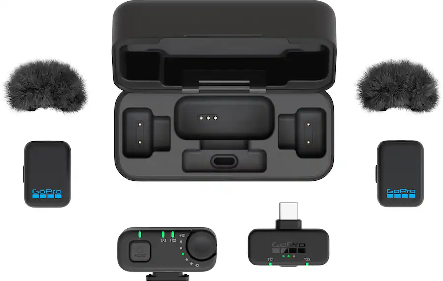 Mic Mod Gopro GoPro Wireless Mic Complete Kit Black AWMIC-010 - Best Buy
