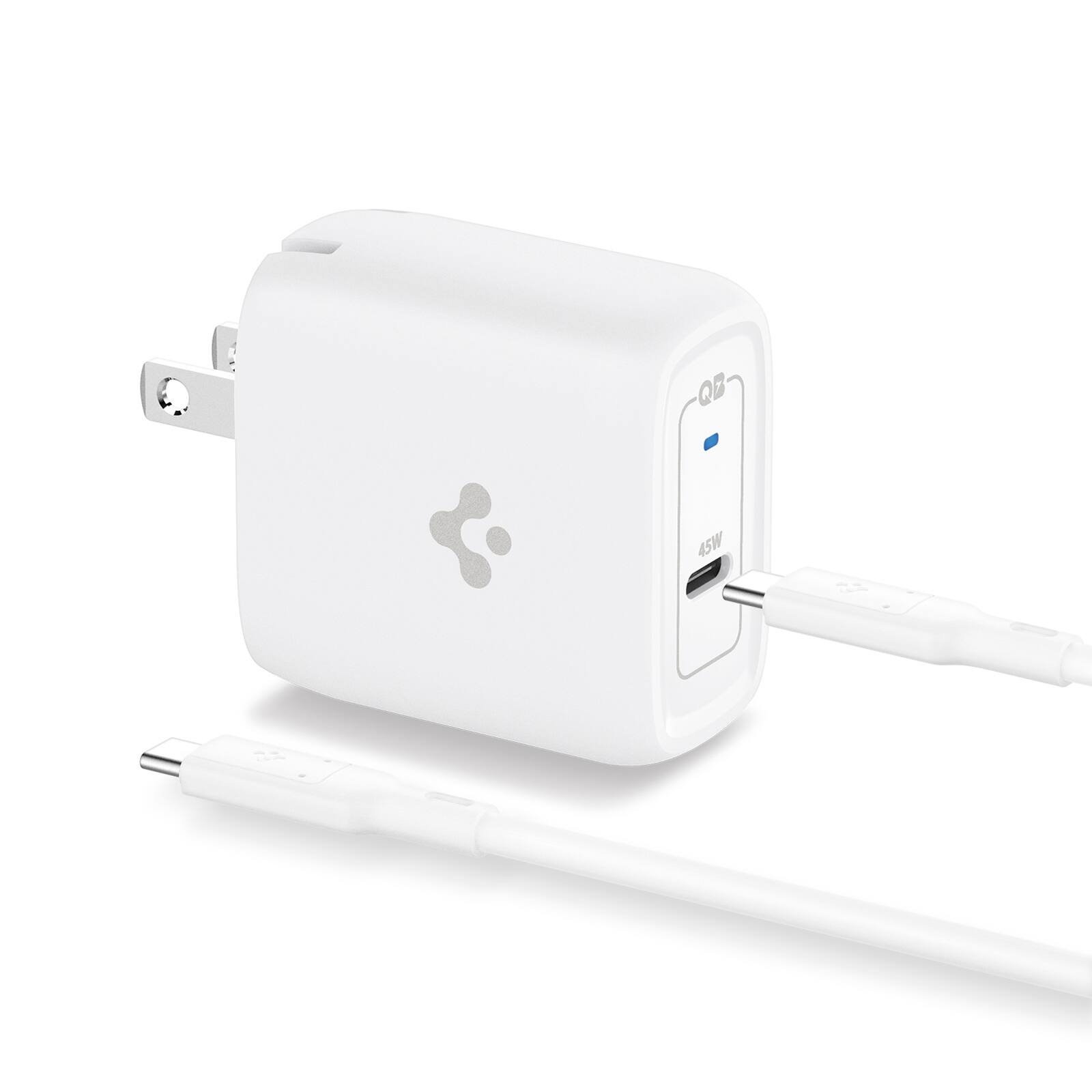 Alt View 1. Spigen - Spigen ArcStation Pro GaN 45W USB-C Wall Charger (PE2015UJ).