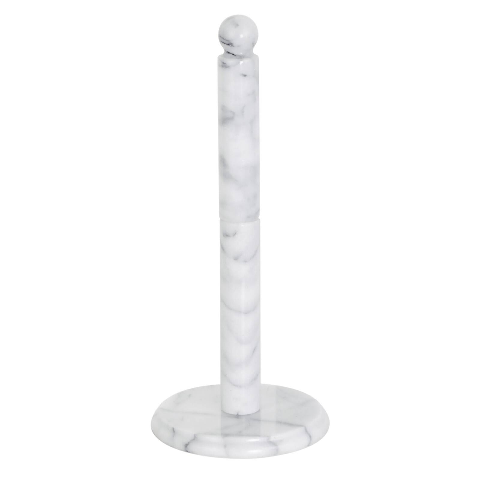 Front. Norpro - Marble Paper Towel Holder - White.