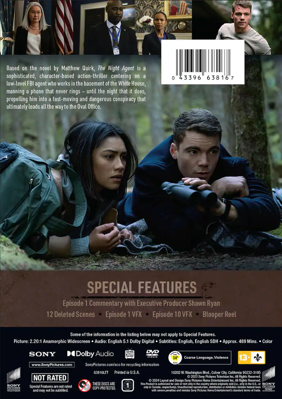 The Night Agent: Season One DVD Best Buy - Main Image