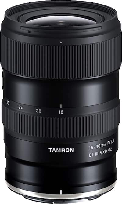 Tamron 16 30mm F/2.8 Di III VXD G2 Ultrawide zoom Lens for Nikon Z Tamron 16 30mm F/2.8 Di III VXD G2 Ultrawide zoom Lens for Nikon Z