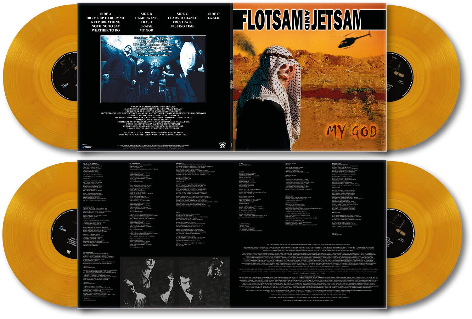 **SIDE A**  
DIG ME UP TO BURY ME  
KEEP BREATHING  
NOTHING TO SAY  
WEATHER TO DO  

**SIDE B**  
CAMERA EYE  
TRASH  
PRAISE  
MY GOD  

**SIDE C**  
LEARN TO DANCE  
FRUSTRATE  
KILLING TIME  

**SIDE D**  
L.A.M.H.  

---

**FLOTSAM AND JETSAM**  
MY GOD  

---

**SIDE A**  
DIG ME UP TO BURY ME  
KEEP BREATHING  
NOTHING TO SAY  
WEATHER TO DO  

**SIDE B**  
CAMERA EYE  
TRASH  
PRAISE  
MY GOD  

**SIDE C**  
LEARN TO DANCE  
FRUSTRATE  
KILLING TIME  

**SIDE D**  
L.A.M.H.  

---

**FLOTSAM AND JETSAM**  
MY GOD  

---

**SIDE A**  
DIG ME UP TO BURY ME  
KEEP BREATHING  
NOTHING TO SAY  
WEATHER TO DO  

**SIDE B**  
CAMERA EYE  
TRASH  
PRAISE  
MY GOD  

**SIDE C**  
LEARN TO DANCE  
FRUSTRATE  
KILLING TIME  

**SIDE D**  
L.A.M.H.  

---

**FLOTSAM AND JETSAM**  
MY GOD  

---

**SIDE A**  
DIG ME UP TO BURY ME  
KEEP BREATHING  
NOTHING TO SAY  
WEATHER TO DO  

**SIDE B**  
CAMERA EYE  
TRASH  
PRAISE  
MY GOD  

**SIDE C**  
LEARN TO DANCE  
FRUSTRATE  
KILLING TIME  

**SIDE D**  
L.A.M.H.  

---

**FLOTSAM AND JETSAM**  
MY GOD  

---

**SIDE A**  
DIG ME UP TO BURY ME  
KEEP BREATHING  
NOTHING TO SAY  
WEATHER TO DO  

**SIDE B**  
CAMERA EYE  
TRASH  
PRAISE  
MY GOD  

**SIDE C**  
LEARN TO DANCE  
FRUSTRATE  
KILLING TIME  

**SIDE D**  
L.A.M.H.  

---

**FLOTSAM AND JETSAM**  
MY GOD  

---

**SIDE A**  
DIG ME UP TO BURY ME  
KEEP BREATHING  
NOTHING TO SAY  
WEATHER TO DO  

**SIDE B**  
CAMERA EYE