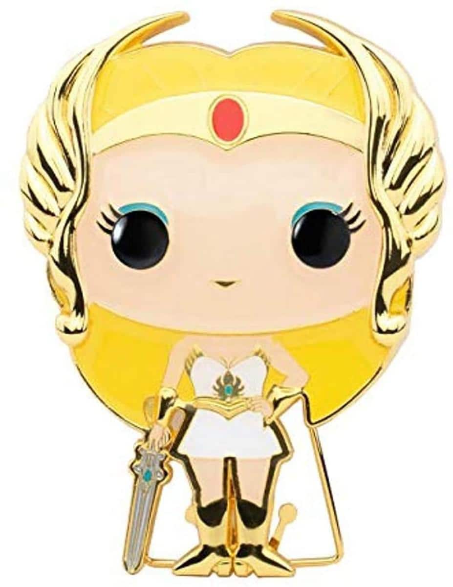Masters of the Universe 3 Inch Funko POP Pin | She-Ra - Gold