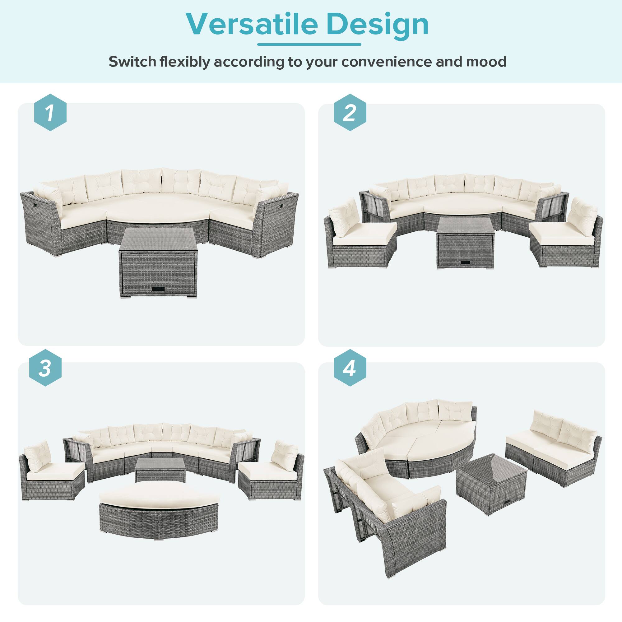 Versatile Design
Switch flexibly according to your convenience and mood
1
2
3
4