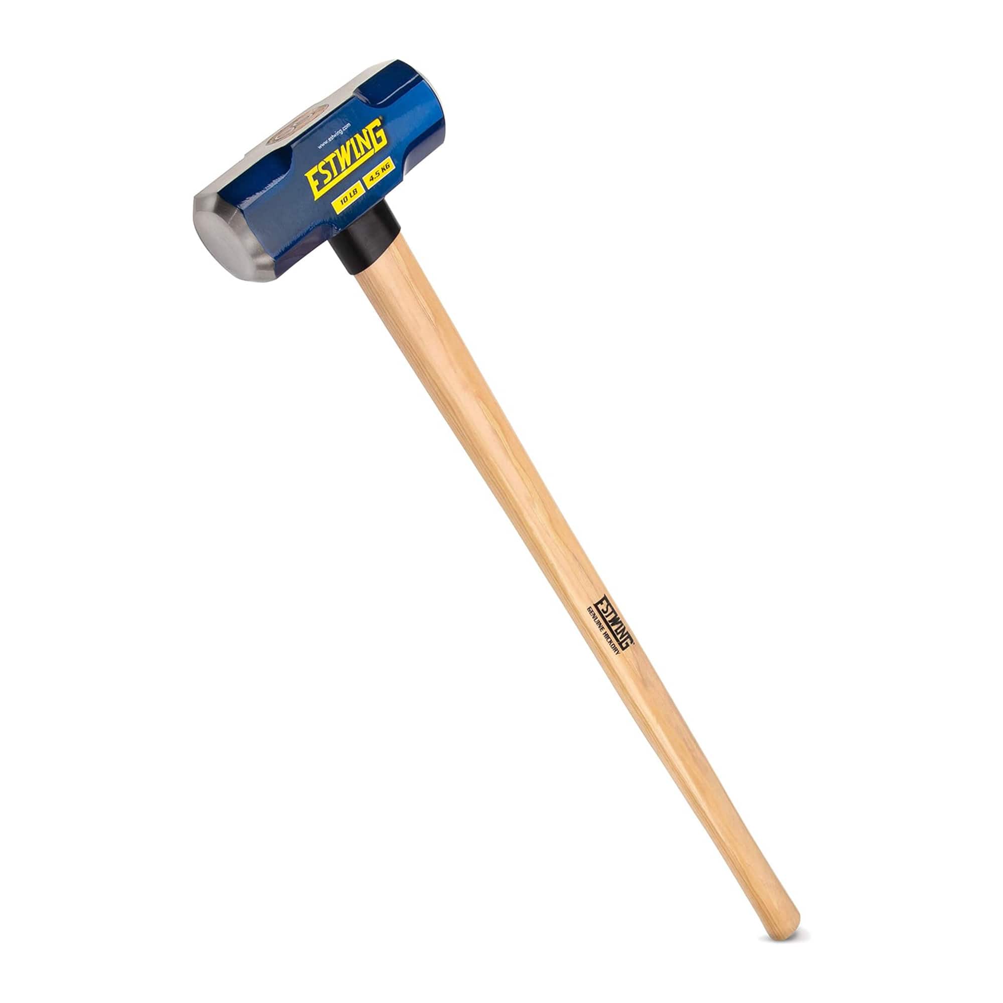 Estwing - 10 Pound Head Hard Face Stake Sledge Hammer with 36 Inch Hickory Handle - Multicolor