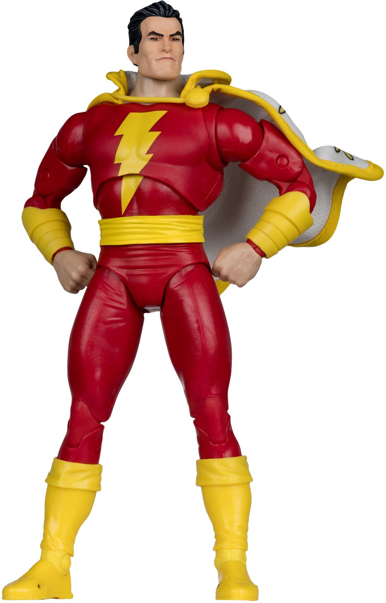 Left. McFarlane Toys - DC Multiverse Shazam (Power of Shazam) 7.5" Action Figure.