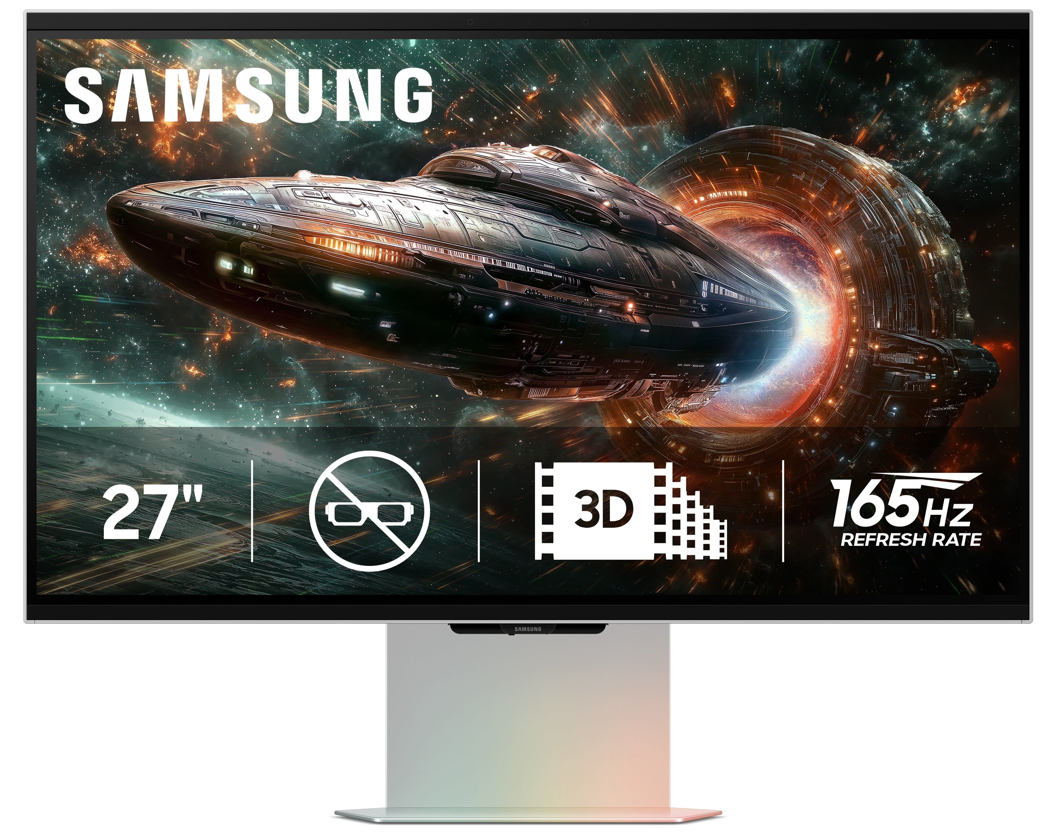 SAMSUNG 27" 3D 165Hz REFRESH RATE