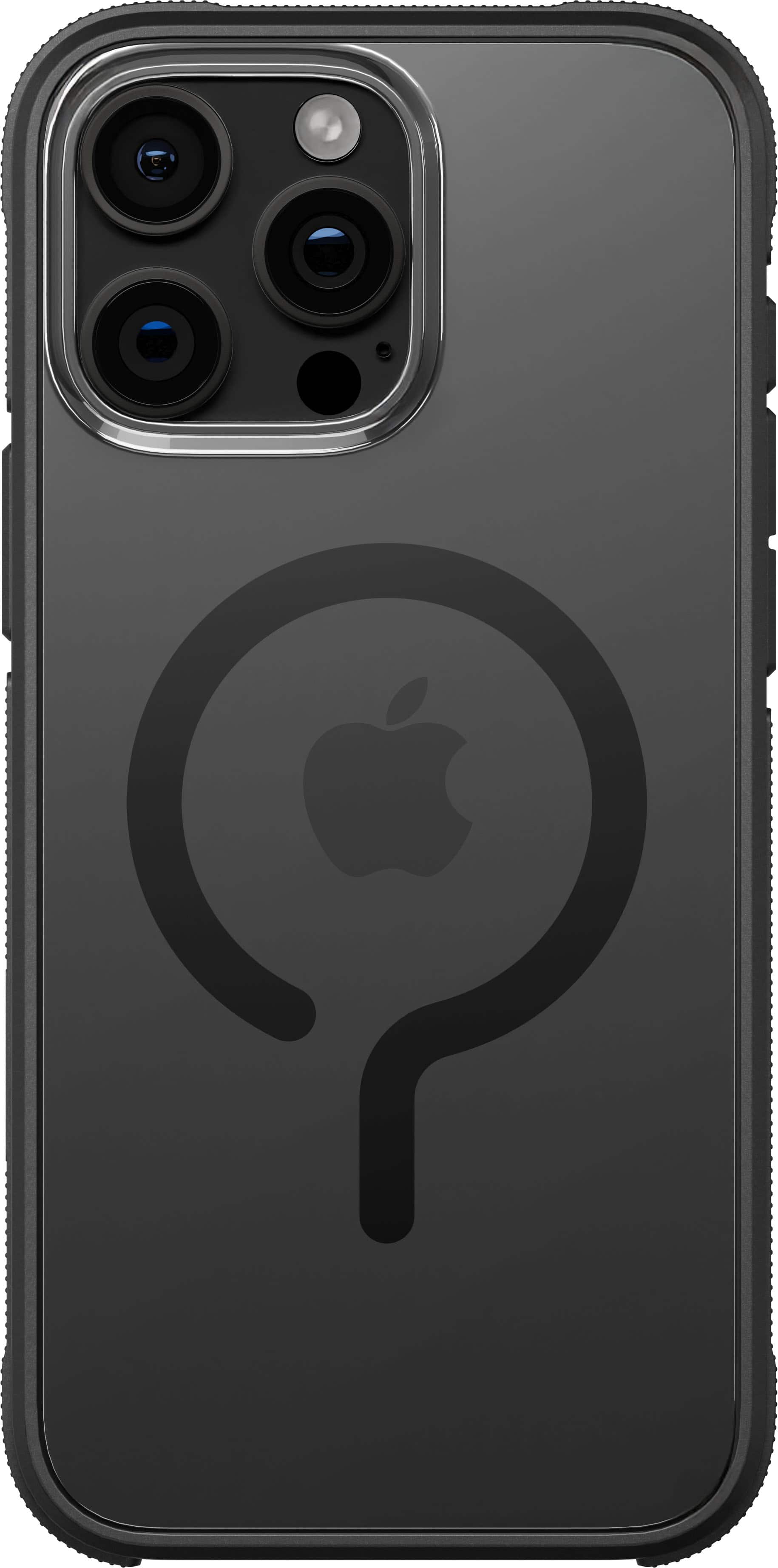 Front. dbrand - Ghost Case with MagSafe for Apple iPhone 16 Pro Max - Clear.