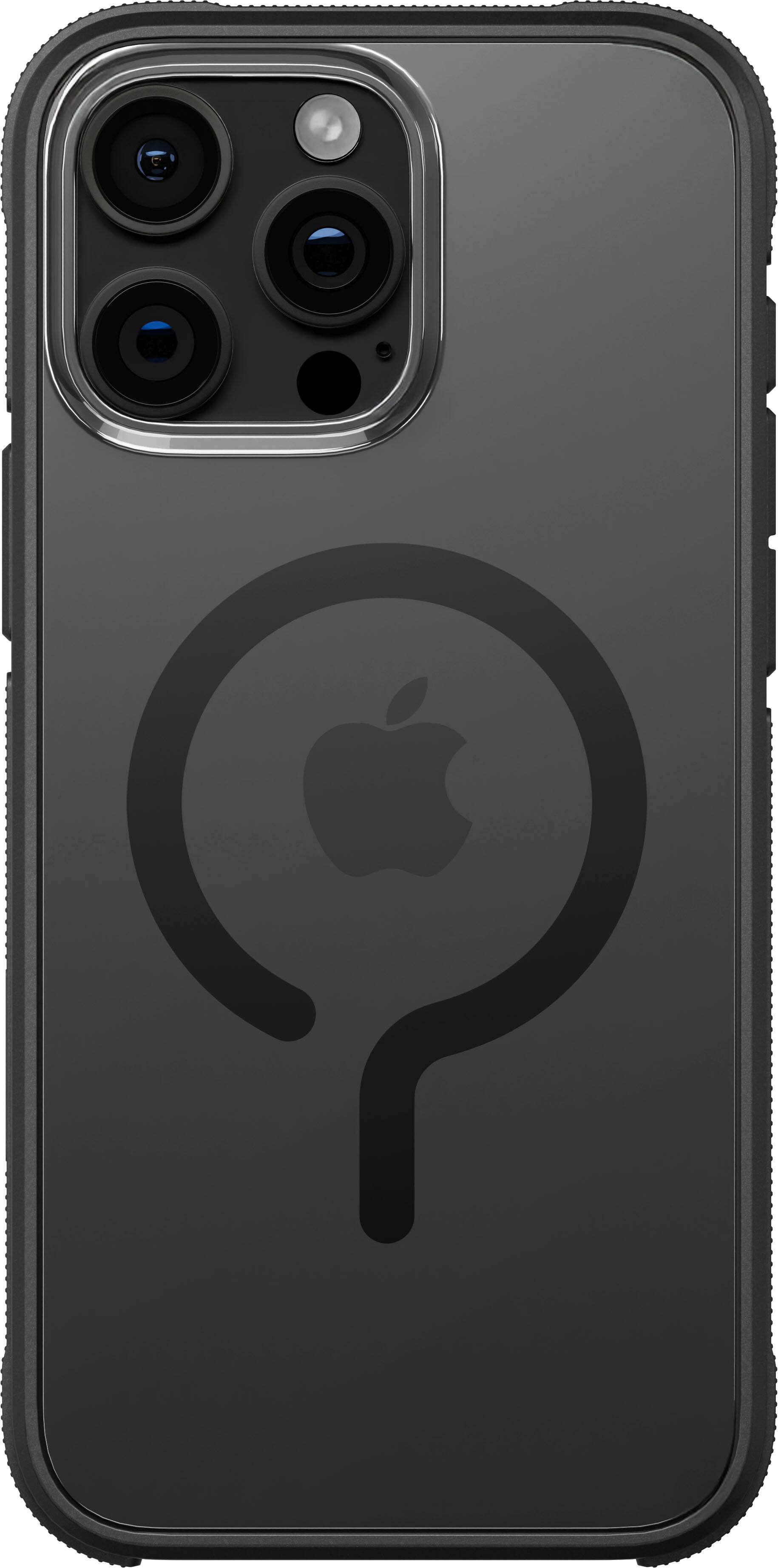 Front. dbrand - Ghost Case with MagSafe for Apple iPhone 16 Pro Max - Clear.