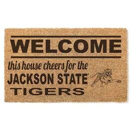 Jardine - Jackson State Tigers 18" x 30" Welcome Doormat - Brown