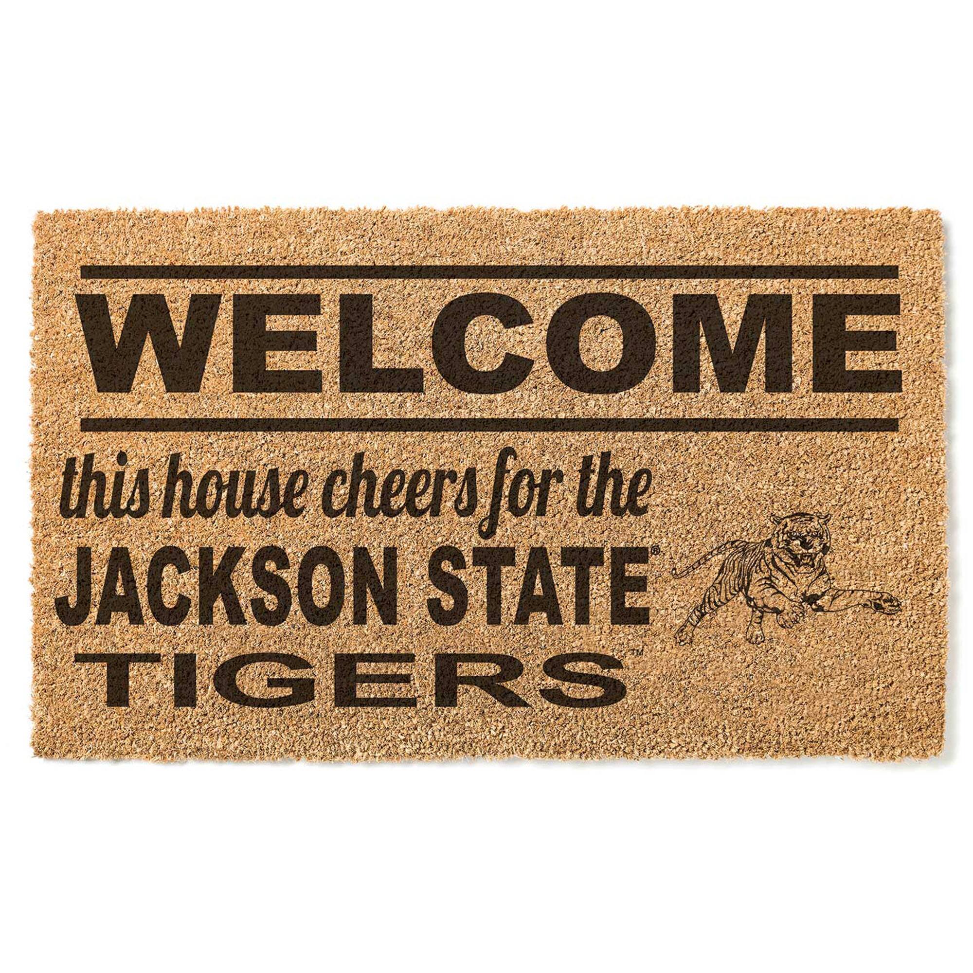 Jackson State Tigers 18" x 30" Welcome Doormat