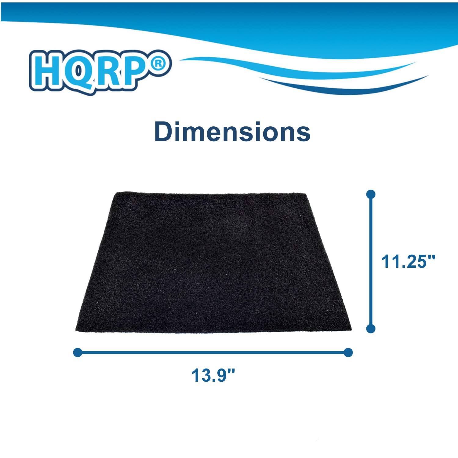 HQRP Dimensions 11.25" x 13.9"