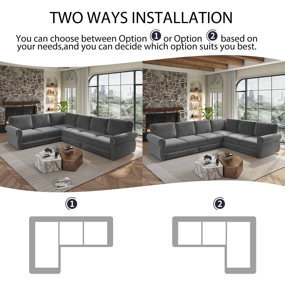 TWO WAYS INSTALLATION

You can choose between Option 1 or Option 2 based on your needs, and you can decide which option suits you best.