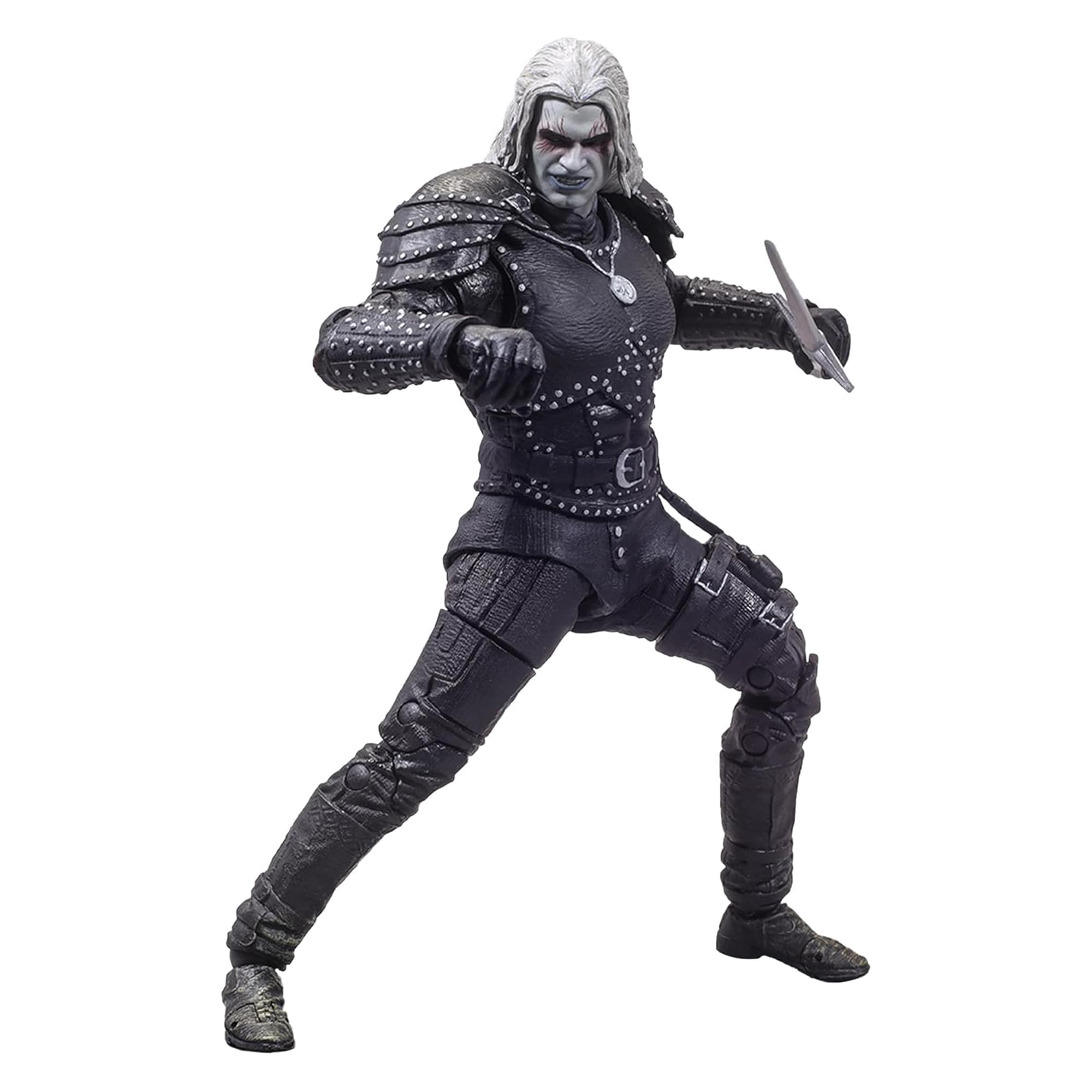 Alt View 10. CroJack Capital - The Witcher Netflix 7-Inch Scale Action Figure | Geralt of Rivia in Witcher Mode - Black.