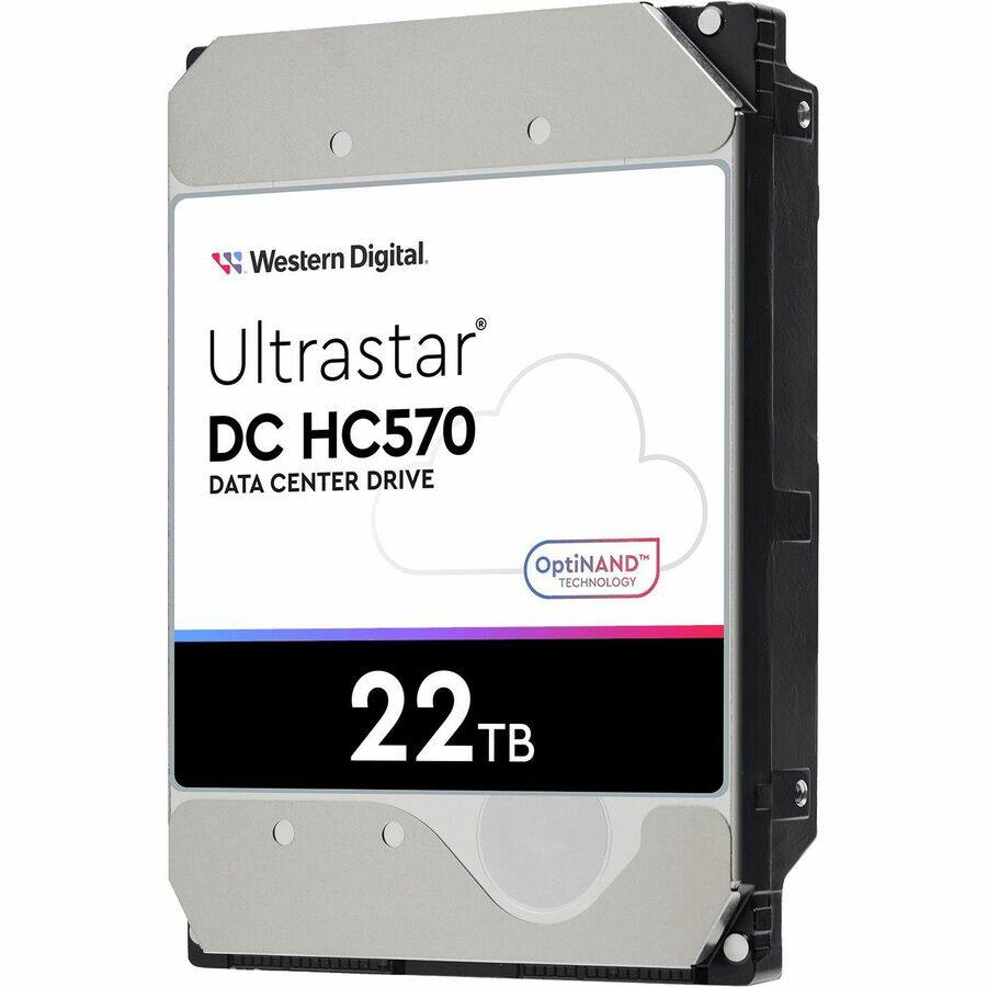 Western Digital.  
Ultrastar DC HC570  
DATA CENTER DRIVE  
OptiNAND TECHNOLOGY  
22 TB