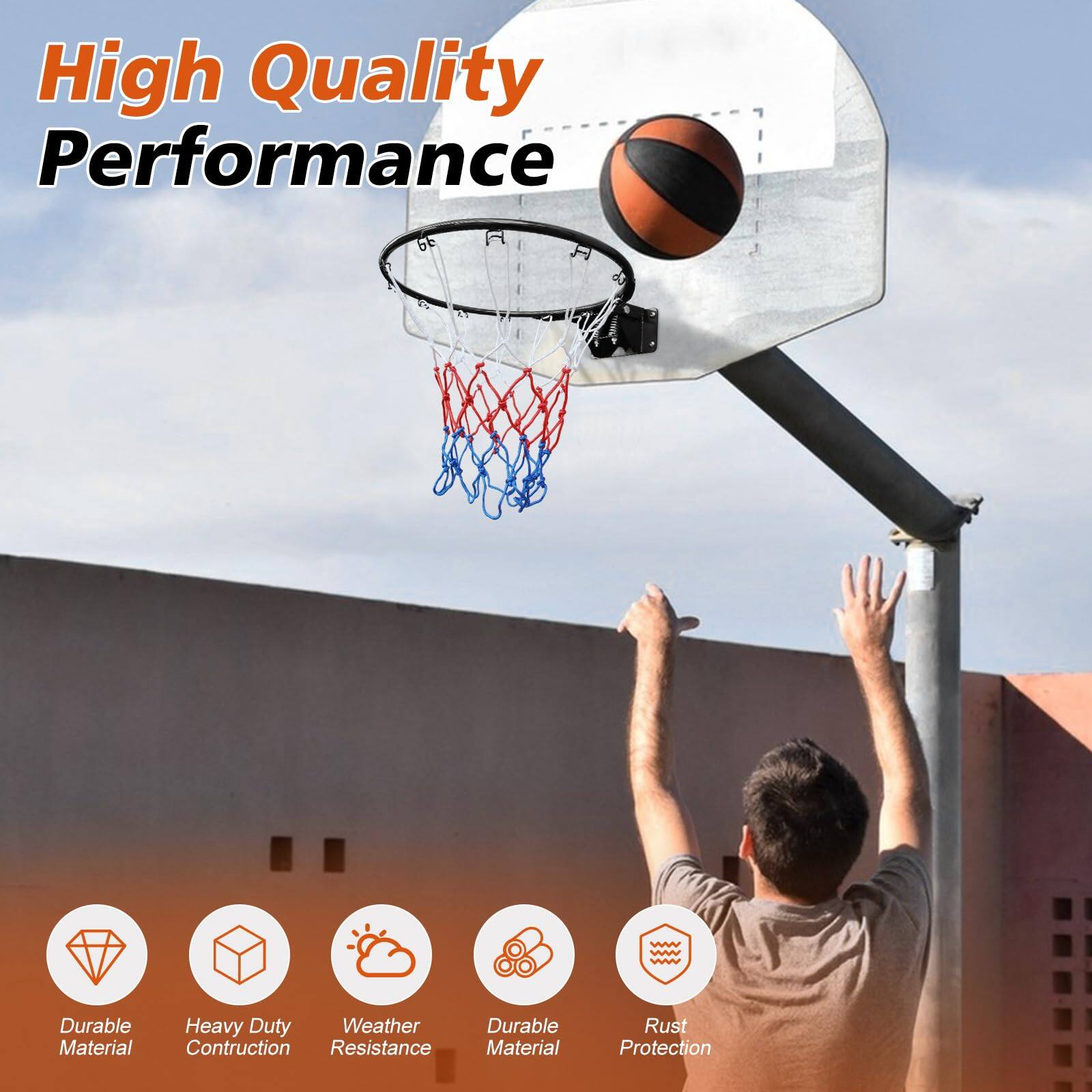 High Quality Performance

- Durable Material
- Heavy Duty Construction
- Weather Resistance
- Durable Material
- Rust Protection