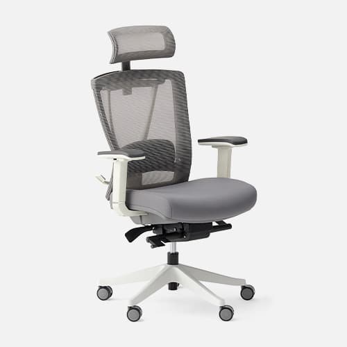 Front. Autonomous - Autonomous ErgoChair Pro Ergonomic Office Chair - Cool Gray.