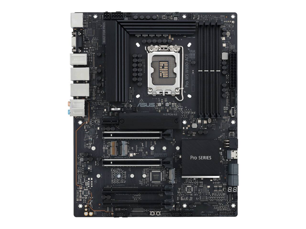 PROS FOR BUILT LOALTRE  
W680-ACE WS Pro  
ASUS PIEKIG M.2 PCIe 4.0  
DE .. 11  
PETERIE Pro SERIES  
111  
8.8