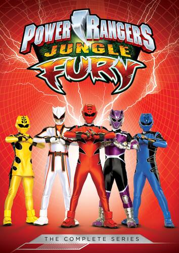 Front. Power Rangers: Jungle Fury - The Complete Series   - DVD.