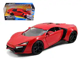 Lykan Hypersport Red "Fast & Furious 7" (2015) Movie 1/24 Diecast Model Car by Jada