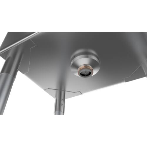 Alt View 3. Koolmore - 31 in. One Compartment Stainless Steel  Sink with Drainboard, Bowl Size 12" x 16" x 10" SA121610-16R3. - Stainless Steel.