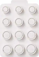 Front. Oura - Ring 4 Sizing Kit - Size Before You Buy the OR4 - Unique Sizing - Receive Credit for Purchase - White.