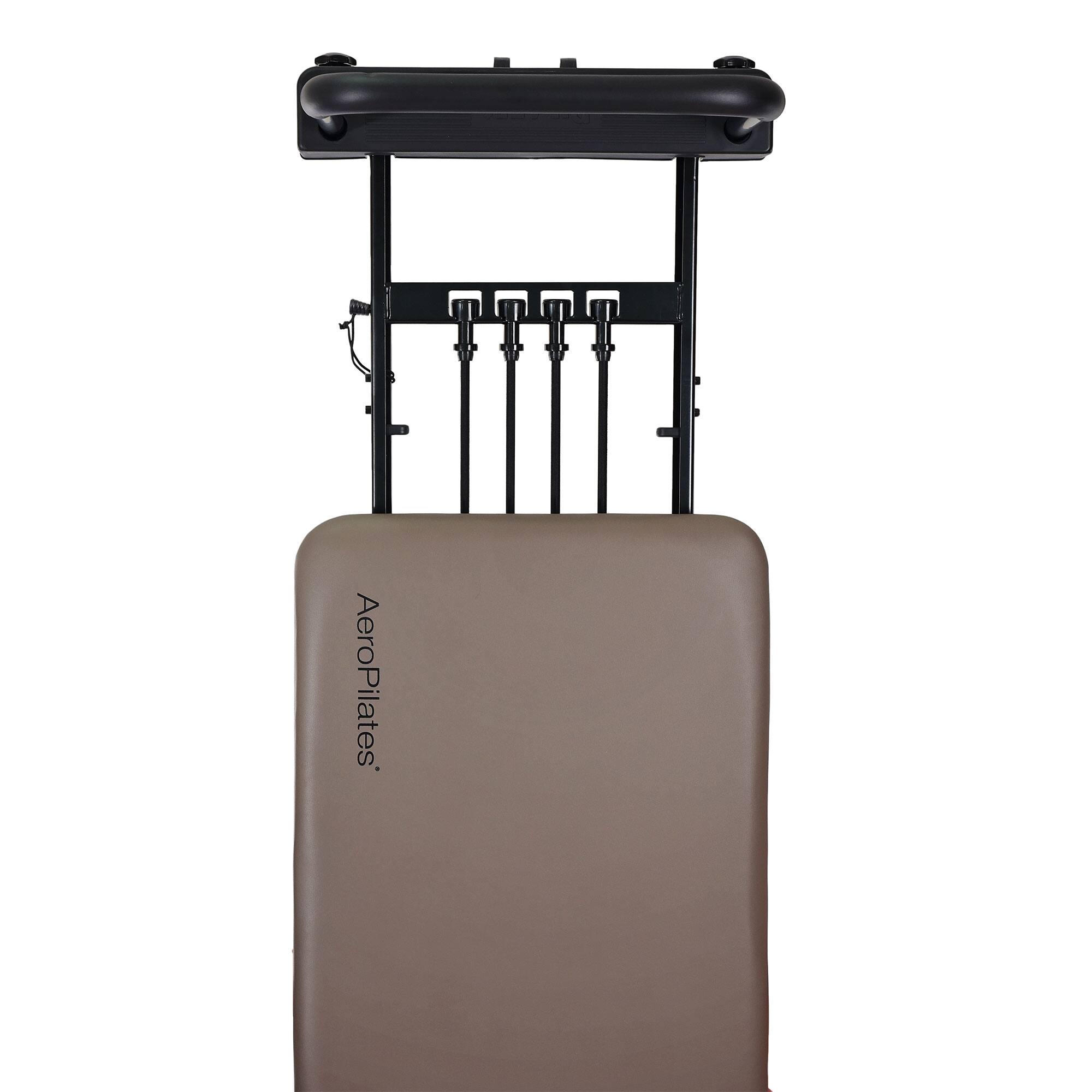 Alt View 7. Stamina Products - Stamina AeroPilates Reformer Whole Body Resistance Pilates Workout Board Machine - Gray.