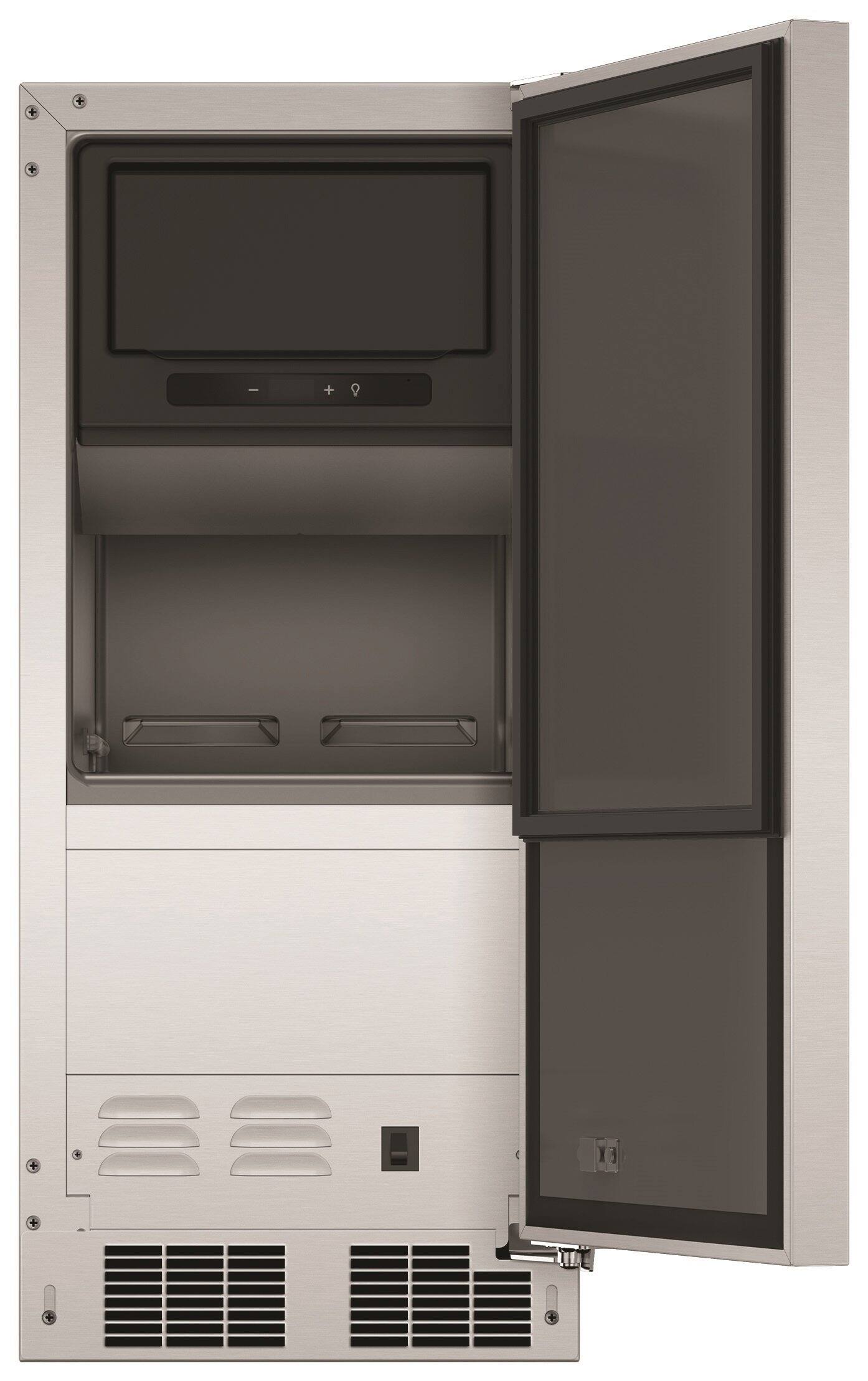 Alt View 11. DCS by Fisher & Paykel - 15-in Ice Machine - RIGHT HINGE - Stainless Steel.