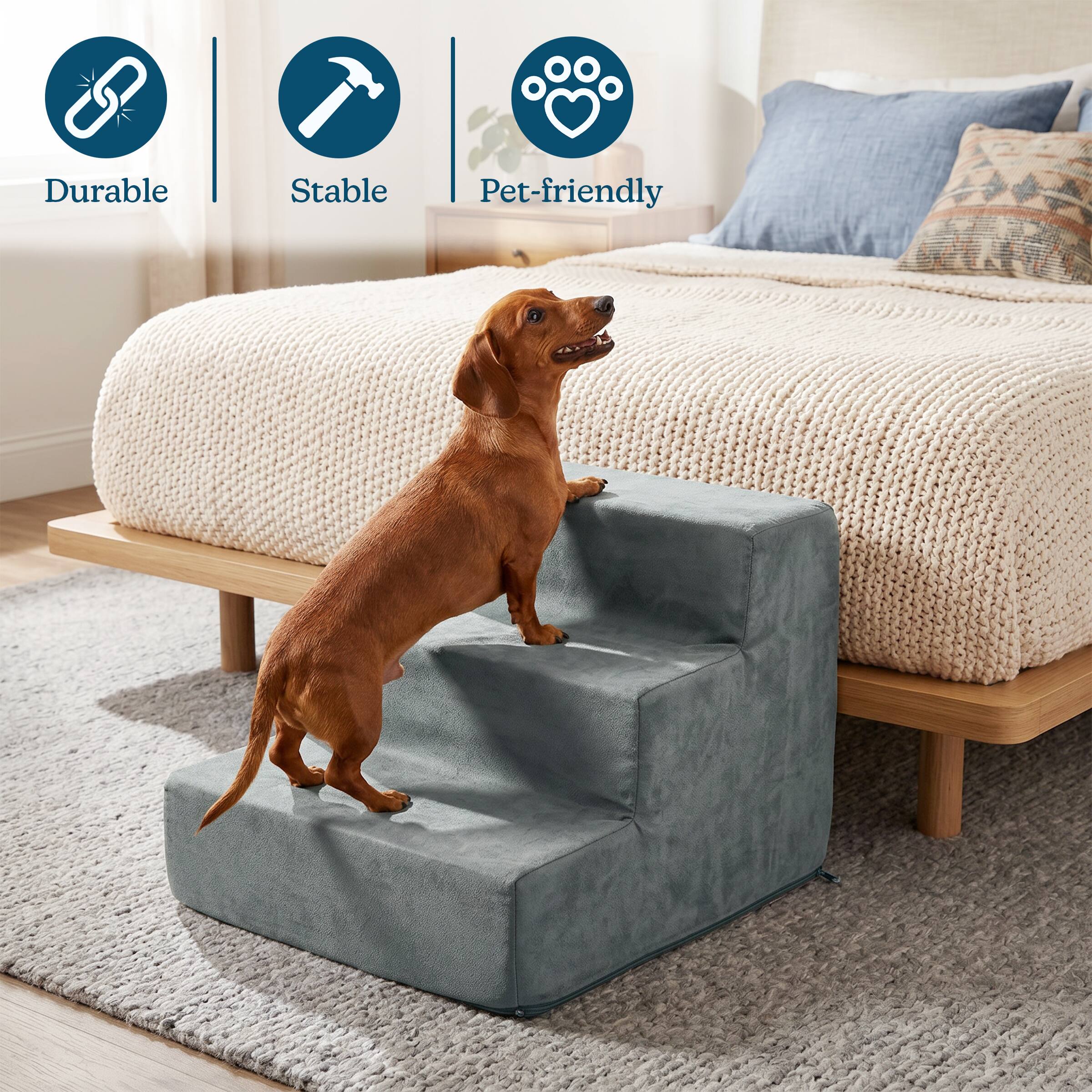 Durable, Stable, Pet-friendly
